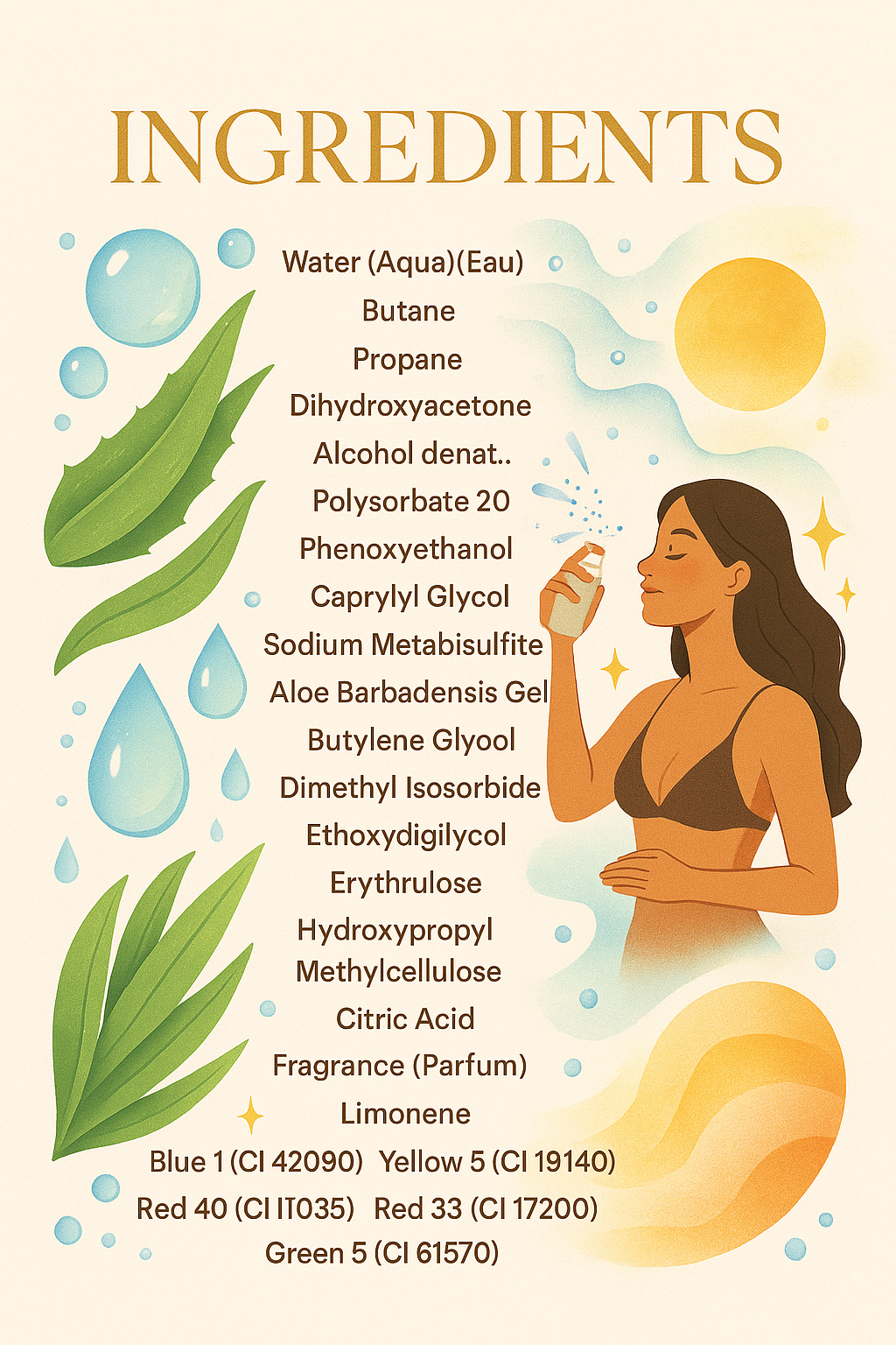 Self-Tanning Face & Body Mist